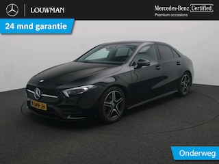 Mercedes-Benz A-klasse 200 Business Solution AMG AMG Line | Night Pakket | Stoelverwarming | Sfeerverlichting. | MultiBeam Ledkoplampen. Inclusief 24 maanden MB Certified garantie voor Europa.