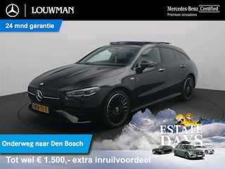 Mercedes-Benz CLA Shooting Brake 250 e Business Solution AMG AMG Line | Night Pakket |Panorama Schuif-Kanteldak | Memory Stoelen | Head-up display | Parkeerpakket met 360°-camera. Inclusief 24 maanden MB Certified garantie voor Europa.