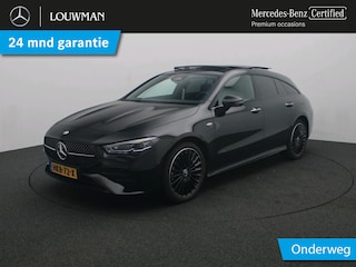 Mercedes-Benz CLA Shooting Brake 250 e Business Solution AMG AMG Line | Night Pakket |Panorama Schuif-Kanteldak | Memory Stoelen | Head-up display | Parkeerpakket met 360°-camera. Inclusief 24 maanden MB Certified garantie voor Europa.