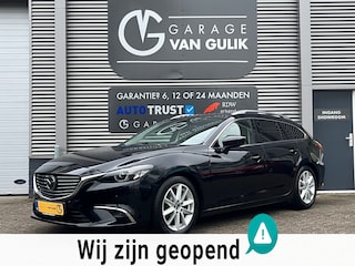 Mazda 6 Sportbreak 2.5 SkyActiv-G GT-M 192PK Automaat,Trekhaak,Panodak,Navi,Clima,Cruise,Carplay,ElektrRamen+Spiegels,Camera,Lmv.