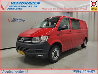 Volkswagen Transporter 2.0TDI L2/H1 Dubbele Cabine Automaat Euro 6!