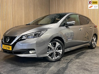 Nissan Leaf N-Connecta 40 kWh|%SOH|270 WLTP|360-CAMERA|APPLE CARPLAY|STUUR+STOELVERW VOOR+ACHTER|ACC|NAVIGATIE|NL-AUTO|NAP|MARGE