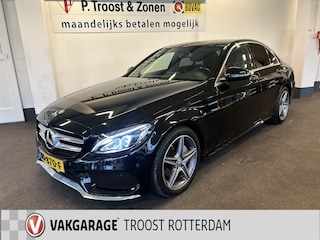 Mercedes-Benz C-klasse 180 AMG Sport Edition | Nederlands geleverd | Lederen bekleding | Cruise control | Climate control | Achteruitrijcamera | Elek. inklapbare spiegels | 18''INCH AMG