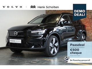 Volvo EX40 Single Motor Extended Range Ultra Black Ed. 82 kWh | 360° Parkeercamera | Parkeersensoren voor + achter | Stoelverwarming | Panoramadak | Google Infotainment | Harman Kardon Premium Audio | Electrische bedienbare voorstoelen
