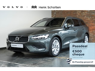 Volvo V60 B4 Essential Edition | Stoelverwarming | Stuurwielverwarming | Parkeersensoren voor + achter | Parkeercamera | BLIS | Lederen Bekleding | Pilot Assist | Google Infotainment