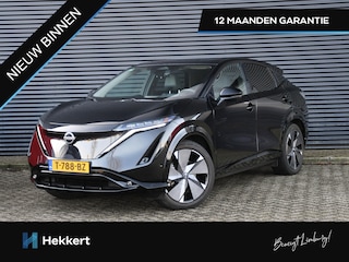 Nissan Ariya Evolve e-4ORCE 91kWh 306pk Automaat PANO-DAK | STOELVERWARMING VOOR + ACHTER | DAB | 360 CAMERA | ADAP. CRUISE