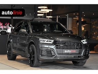 Audi Q5 50 TFSI e quattro S edition. Pano, Carbon, Sfeer, Camera, Virtual, Keyless, Matrix, 22'', Trekhaak!