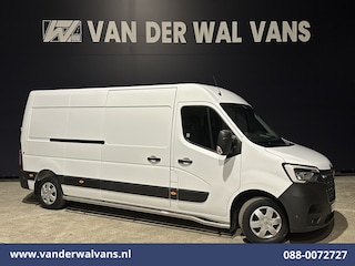 Renault Master 2.3 dCi 136pk L3H2 Euro6 Airco | Navigatie | Camera | Leder | Cruisecontrol | LED | Omvormer Sidebars, Parkeersensoren, Bijrijdersbank