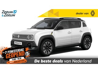 Renault 4 4 Iconic Comfort Range | NU met €5000,- SALE EN SALE voorraadkorting en GRATIS 5 jaar fabrieksgarantie | 409KM Actieradius | 165km laden in slechts 15 minuten | Nu in de showroom |