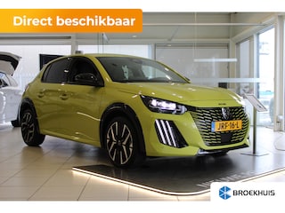 Peugeot 208 GT | Armsteunen op de voorportieren bekleed met kunstleder met groen sierstiksel (GT-Line) | Bandenreparatieset | Bandenspanningcontrolesysteem