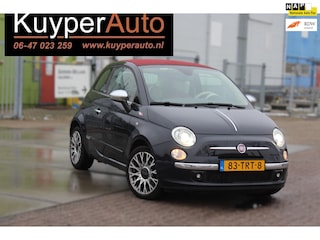 Fiat 500 0.9 TwinAir Lounge AUTOMAAT CABRIO LEDER PARKEERSENSOREN