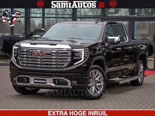 GMC Sierra DENALI 6.2 V8 426PK | HUD | ALLE OPTIES | HEAD-UP | LANE ASSIST | 360 CAMERA | VIRTUAL COCKPIT | BLACK LEDER | DUBBELE CABINE | 5 PERSOONS | PICK UP | Voorraad Nr 2561 - 4234