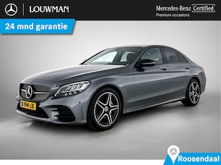 Mercedes-Benz C-klasse 180 AMG Nightpakket | Stoelverwarming | LED | Car Play | Parkeerpakket met Camera | Inclusief 24 maanden Mercedes-Benz Certified garantie voor Europa.