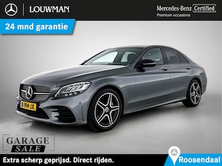Mercedes-Benz C-klasse 180 AMG Nightpakket | Stoelverwarming | LED | Car Play | Parkeerpakket met Camera | Inclusief 24 maanden Mercedes-Benz Certified garantie voor Europa.