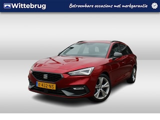Seat Leon Sportstourer 1.5 eTSI 150pk FR Launch Edition DSG Automaat / Navigatie / LM 17 inch / Camera / Parkeersensoren / Keyless / APP