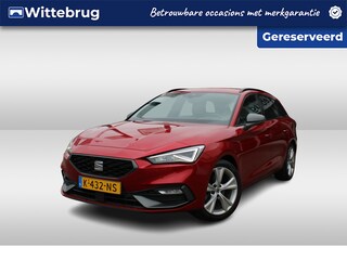 Seat Leon Sportstourer 1.5 eTSI 150pk FR Launch Edition DSG Automaat / Navigatie / LM 17 inch / Camera / Parkeersensoren / Keyless / APP