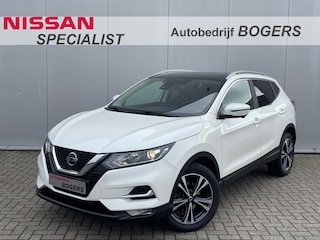 Nissan Qashqai 1.3 DIG-T 160 Pk N-Connecta Automaat Navigatie, Panoramadak, 18"Lm, Trekhaak, 360 Camera, Climate Control, Cruise Control