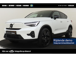 Volvo EC40 SINGLE MOTOR EXTENDED RANGE ULTRA BLACK ED. 82 kWh *FULL OPTIONS!* -PANO.DAK|HARMAN/KARDON|360°CAM|LIGHTING|POWER-SEATS|20"