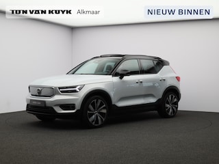 Volvo XC40 Recharge P8 AWD R-Design / Pan. dak / Trekhaak / Elektr. bed. stoelen / 20" / Harman Kardon / Stoel+stuurwielverwarming/ Privacy glass / 360 camera