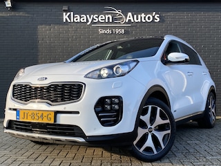 Kia Sportage 1.6 T-GDI 4WD 177 pk GT-Line PlusLine AUT. | navigatie | panoramadak | leder interieur | trekhaak | camera