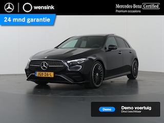 Mercedes-Benz A-klasse 180 Business Solution AMG | Panoramaschuifdak | Premium Plus | Nightpakket | 19"Multispaak AMG velgen | Stoelverwarming |  360° camera | Head-up display |