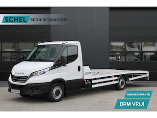 Iveco Daily 35S18 3.0L 180pk Autotransporter - Geveerde Stoel - Lier - LED - Navi - ACC - Lane Assist - Faustmann Opbouw - Rijklaar