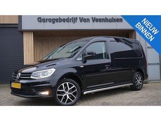 Volkswagen Caddy 2.0 TDI 102pk L2H1 Exclusive Edition LED 17inch LM Leder Trekhaak Sidebar *NL auto* 1e eigenaar 82014km