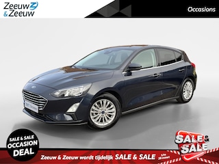 Ford Focus 1.0 EcoBoost Hybrid Titanium X Business | Winter Pack | Half leder | Camera | BLIS | Afn. Trekhaak | Climate Control | Navigatie | Cruise Control | El. verstelbare bestuurdersstoel