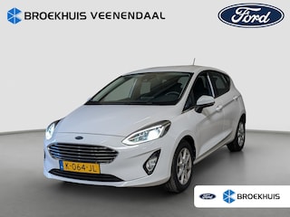Ford Fiesta 1.0 EcoBoost Titanium | Lage KM! | NL-Auto | Cruise Control | Airco | Bluetooth | | Bluetooth telefoonvoorbereiding | Cruise control | LED dagrijverlichting
