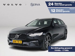 Volvo V90 T8 Plug-in hybrid AWD Ultra Dark | Panoramadak | 360° camera | Bowers & Wilkins | Luchtvering | Stoelventilatie | Stoel- en Stuurverwarming | Trekhaak