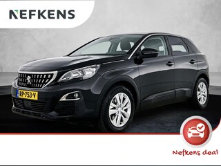 Peugeot 3008 SUV Blue Lease Executive 130pk | Navigatie | Climate Control | Cruise Control | Parkeersensoren v+a | Armsteun | Bluetooth | Apple Carplay / Android Auto | Draadloze telefoonlader | Regensensor | Donker getint glas | Afneembare trekhaak | Lage kilometerstand | 17" lichtmetalen velgen |