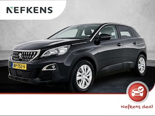 Peugeot 3008 SUV Blue Lease Executive 130pk | Navigatie | Climate Control | Cruise Control | Parkeersensoren v+a | Armsteun | Bluetooth | Apple Carplay / Android Auto | Draadloze telefoonlader | Regensensor | Donker getint glas | Afneembare trekhaak | Lage kilometerstand | 17" lichtmetalen velgen |