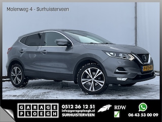 Nissan Qashqai 1.3 DIG-T 141pk N-Connecta 360° Cam Navi Voll.Onderh. Hoge zit