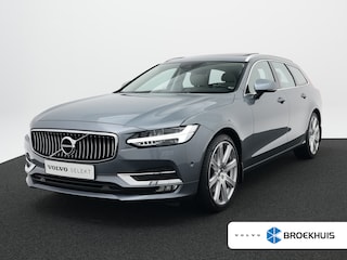 Volvo V90 2.0 T5 Momentum Luchtvering | BTW-auto | Leder | Standkachel | Panoramadak | Adaptive Cruise | BLIS | Trekhaak | Keyless | Full LED