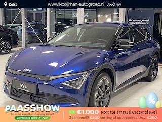 Kia EV6 Light Edition 63 kWh | Parkeersensoren V+A | Navigatie | 800 Volt