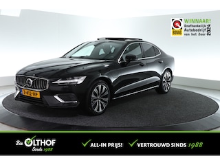 Volvo S60 2.0 Recharge T6 AWD Ultimate Bright | TREKHAAK | SCHUIF-KANTEL | B&W | VEEL LUXE |