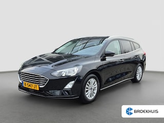 Ford Focus Wagon 1.0 EcoBoost Hybrid Titanium X Business Trekhaak | Full LED | Camera | Parkeersensoren | Full map navigatie | Climate control |