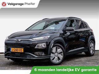 Hyundai Kona EV Fashion 64 kWh Trekhaak/ Schuif-kanteldak/ Stoelverwarming/ Half lederen int./ HUD/ Blindspot