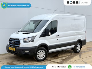 Ford Transit 390 68kWh 184PK Elektrisch 68kWh 317km WLTP BEV Snelladen L2H2 Climate Control Carplay Camera Stoelverwarming Parkeersensoren voor achter