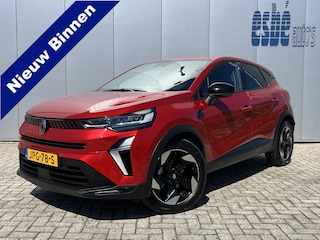 Renault Captur 1.3 TCE AUTOMAAT 160 TECHNO Navigatie* Carplay Camera Adaptieve Cruise Control ACC Led Koplampen Lm Velgen Stoelverwarming Stuurverwarming Dab Getint Glas Mild Hybrid MHEV