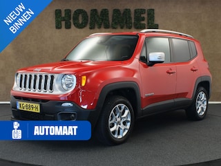Jeep Renegade 1.4 MultiAir Limited AWD - ORIGINEEL NEDERLANDSE AUTO - AFNEEMBARE TREKHAAK - 1200 KG TREKGEWICHT - 4 WIELAANDRIJVING - DISTRIBUTIERIEM IS VERVANGEN - AUTO VERKEERT IN MOOIE STAAT - NAVIGATIE - PARKEERSENSOREN VOOR/ ACHTER -LEDEREN BEKLEDING