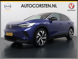 Volkswagen ID.4 First 82kWh SOH 93% Warmtepomp Trekhaak Adap.Cruise Navi Ecc Camera Apple Carplay Android Auto Pdc Lmv  20" Privacy Glas Led Rijstrooksensor Stuur+Stoelverwarming Origineel Nederlandse Auto