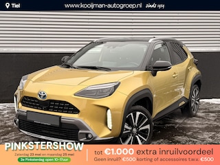 Toyota Yaris Cross 1.5 Hybrid Launch Edition AWD Panoramadak, Rondom camera, Lederen interieur, Stoelverwarming, Dodehoekdetectie, JBL, HUD, AppleCarplay AndroidAuto, LM velgen