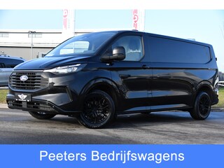 Ford Transit Custom 300 2.0 TDCI L2H1 Limited Black Edition Cruise, Camera, Carplay, 170pk, Stoelverwarming, Trekhaak, Multimedia, LED, Uniek!