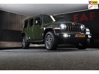 Jeep Wrangler UNLIMITED 4xe 380 80th Anniversary / Acc / 360 Camera / Dode Hoek / Leder / Navi / Ecc / Elek Pakket / Xenon / Pdc
