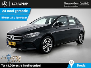 Mercedes-Benz B-klasse 250 e Business Solution Luxury Limited Trekhaak | Ledkoplampen | Sfeerverlichting | Achteruitrijcamera | Stoelverwarming | Spiegelpakket. Inclusief 24 maanden Mercedes-Benz Certified garantie voor Europa.