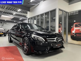 Mercedes-Benz C-klasse 450 AMG 4MATIC AUT. 367PK LEER OPENDAK BURMESTER NAVI LED PDC CRUISE