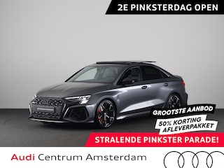 Audi A3 Limousine 2.5 TFSI quattro 400pk | Panoramadak | 3-spaaks sport afgevlakt stuurwiel | Adaptief onderstel | SONOS Premium 3D Audio