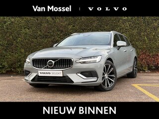 Volvo V60 2.0 T6 Plug-in hybrid AWD Essential Bright | Stoel & Stuur Verwarming | Zwart Leder | Trekhaak |