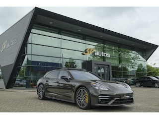 Porsche Panamera Sport Turismo 4.0 V8 Turbo S 700pk E-Hybrid Panoramadak Keramisch Luchtvering 4-wielsturing NLauto 1e eigenaar!